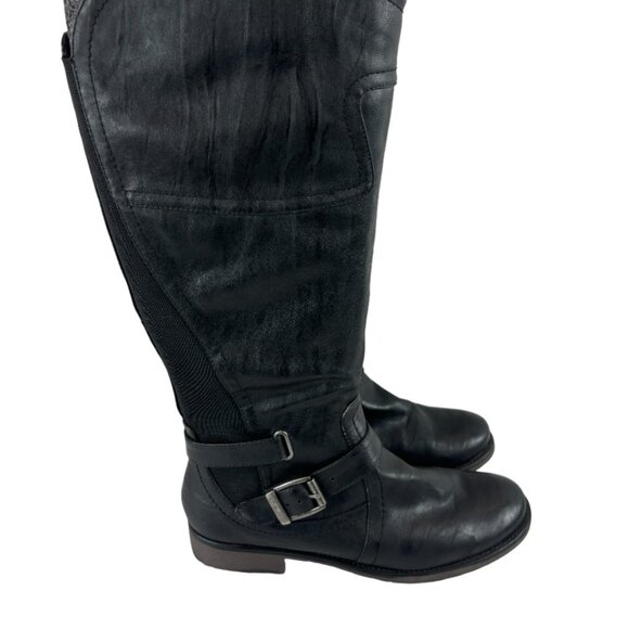 BareTraps Shoes - BareTraps Women's 11 M Black Seduce Tall Zip Riding Boots